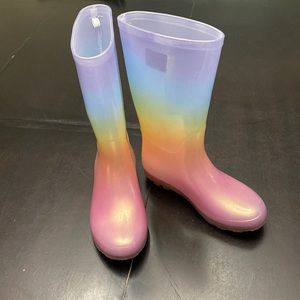 Cat and Jack ombré rain boots